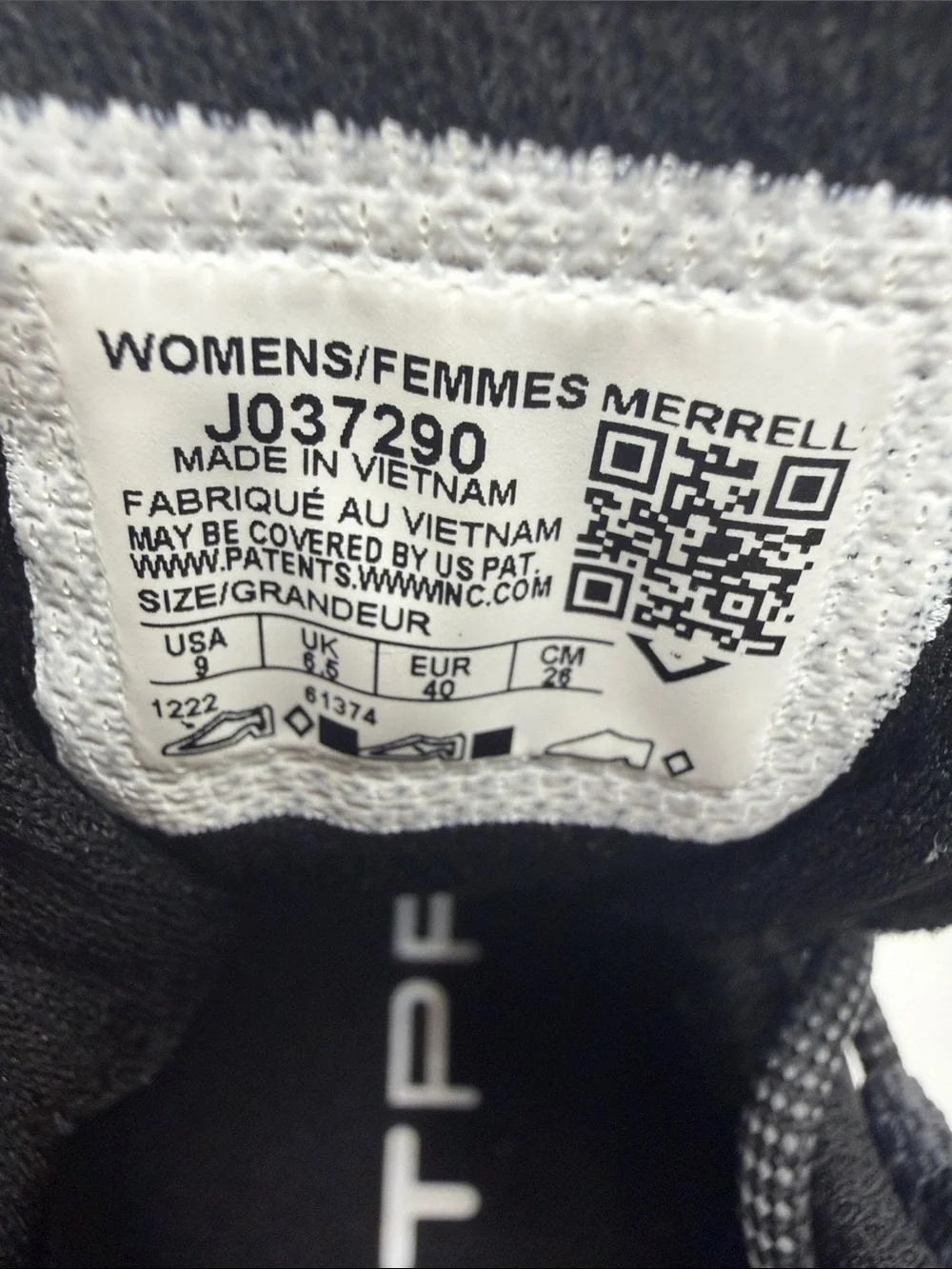 Merrell women specific
